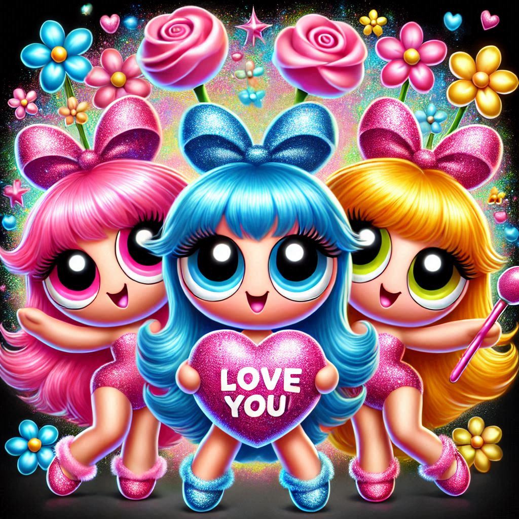 POWER PUFF/PONY