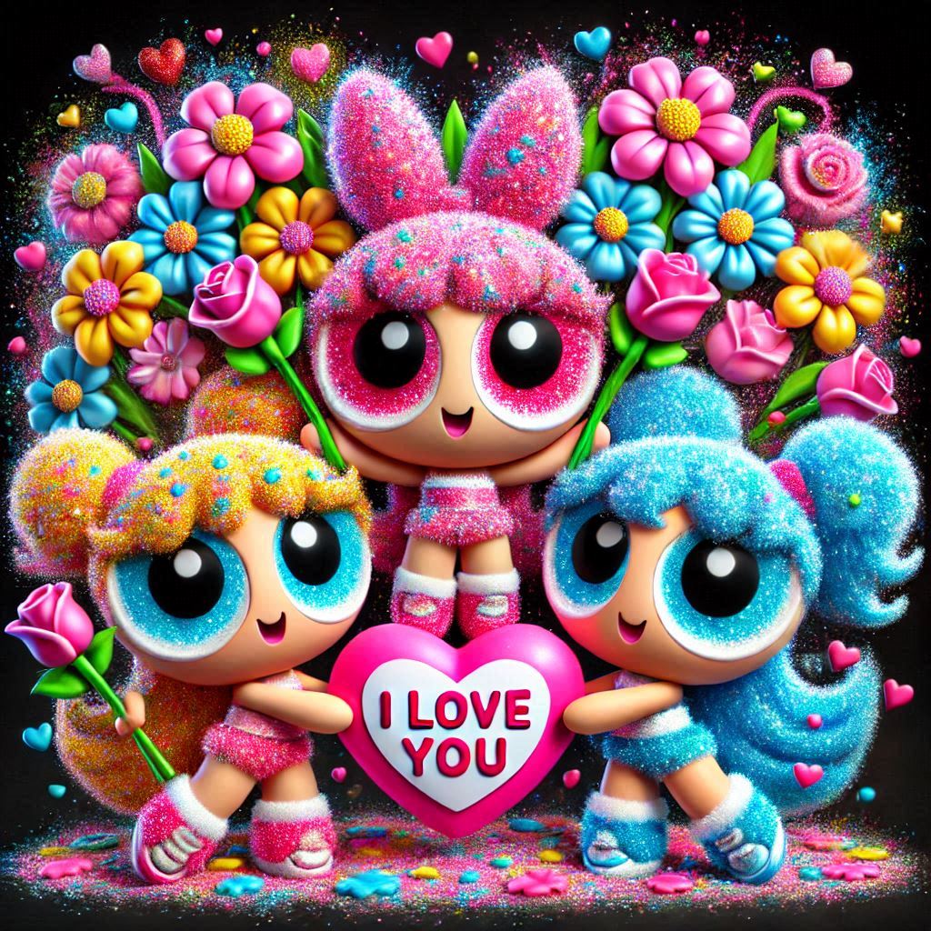 POWER PUFF/PONY