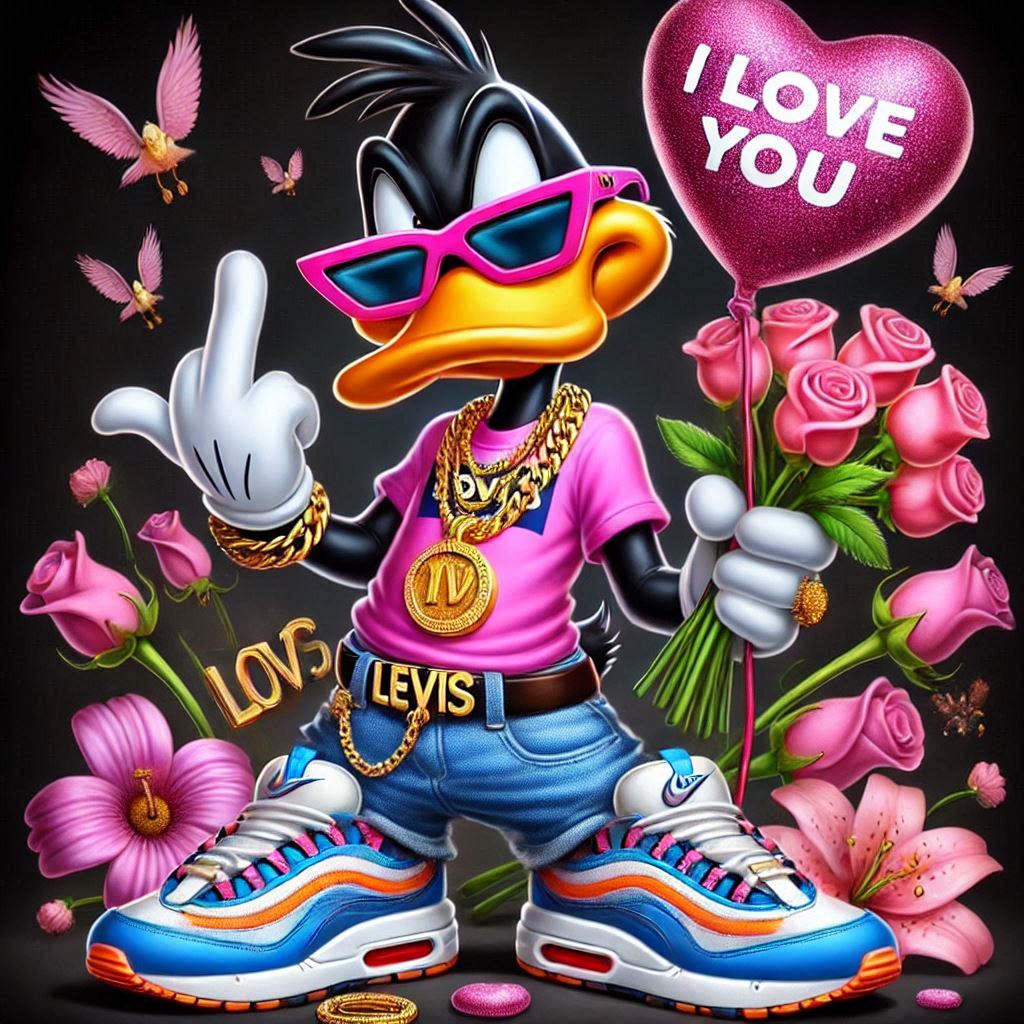 DAFFY DUCK LOVE