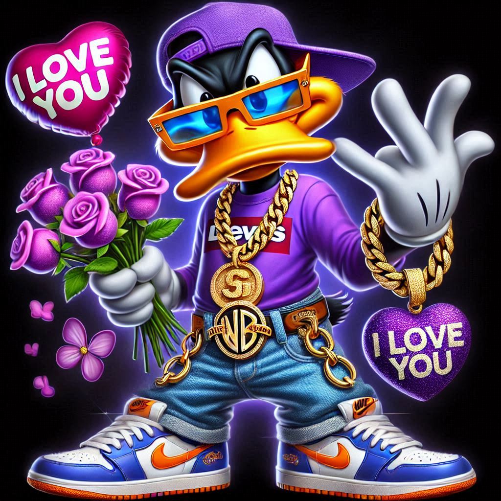 DAFFY DUCK LOVE