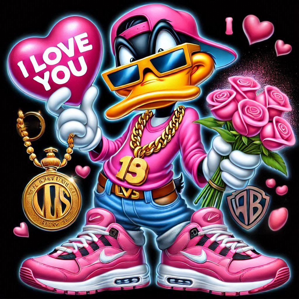 DAFFY DUCK LOVE